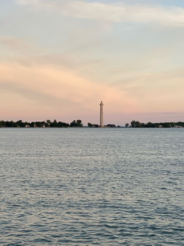 View of Perry's Monument, South Bass Island, Lake Erie